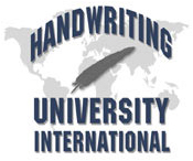 handwriting university logo